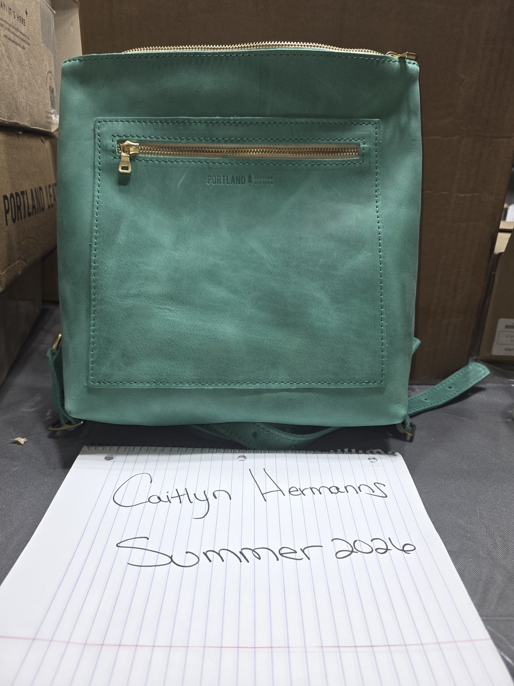 Portland Leather Reef Classic Tote Backpack